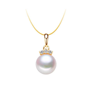 Akoya pearl - Lash Pendant Necklace